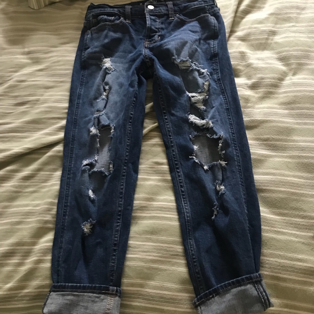 Hollister boyfriend jeans